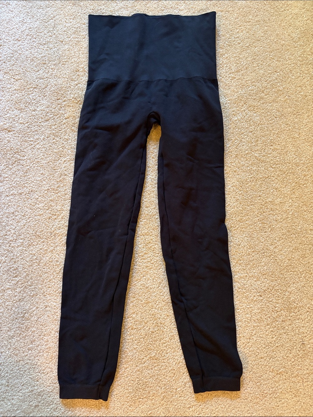 SPANX Black High-Waist Leggings